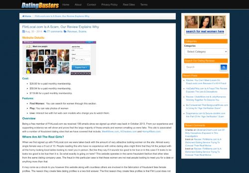 
                            3. FlirtLocal.com Is A Scam, Our Review Explains Why |