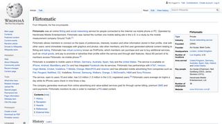 
                            11. Flirtomatic - Wikipedia