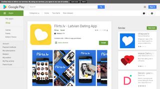 
                            5. Flirts.lv — Lietotnes pakalpojumā Google Play