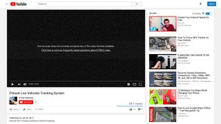 
                            8. Flitrack Live Vehicles Tracking System - YouTube