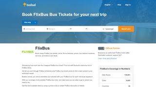 
                            9. FlixBus - Find & Book Official FlixBus Bus Tickets | Busbud