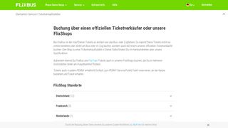 
                            2. FlixBus und FlixTrain Tickets im Reisebüro