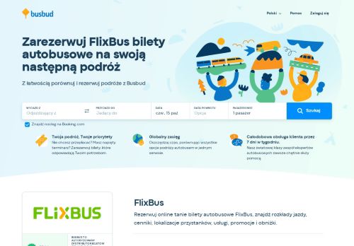 
                            5. FlixBus - Znajdź i rezerwuj FlixBus bilety | Busbud