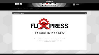 
                            7. Flixpress - Create video, animation & intros online > Upgrade in ...