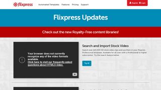 
                            8. Flixpress Updates