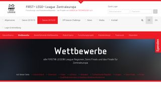 
                            8. FLL Mannheim - Wettbewerbe - FIRST LEGO League