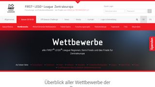 
                            9. FLL Merseburg - Wettbewerbe - FIRST LEGO League