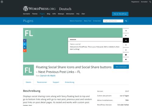 
                            9. Floating Links – Fancy Top Bottom & Next Previous Post ... - WordPress