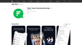 
                            3. Flock: Team Communication App on the App Store - iTunes - Apple