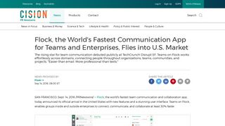 
                            5. Flock, the World's Fastest Communication App for Teams and ...