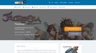 
                            4. Florensia Análise e Download (2019) - MMOs Brasil