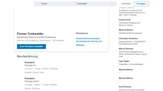 
                            11. Florian Trinkwalder – President – Phonesty Inc. | LinkedIn