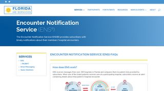 
                            11. Florida ENS - Encounter Notification Service - Florida HIE