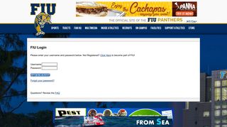 
                            7. Florida International University Panthers - FIU Login - FIU Sports