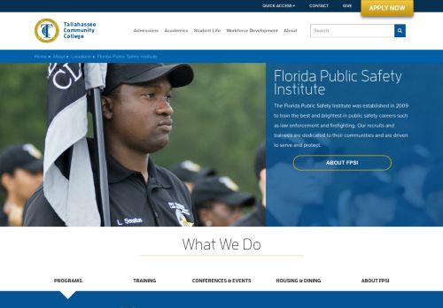 
                            8. Florida Public Safety Institute - Tallahassee Community College