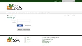 
                            8. Florida SSA > Login - Florida Self Storage Association