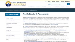 
                            7. Florida Standards Assessments - Florida Department of Education