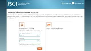
                            2. Florida State College at Jacksonville - Apply to FSCJ