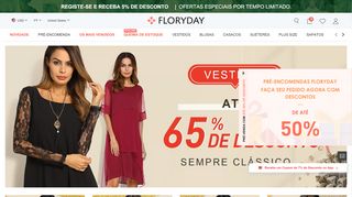 
                            1. Floryday - Os Melhores Preços Online da Moda Feminina Mais Recente