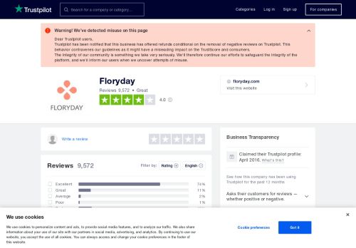 
                            4. Floryday Reviews | Read Customer Service Reviews of floryday.com