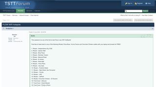 
                            1. FLOW WiFi hotspots - TSTT Forum