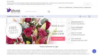 
                            11. Flowers Delivered to Login - Eflorist