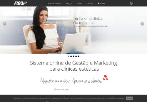 
                            10. FLOWww - Sistema online de Gestão e Marketing para clínicas ...