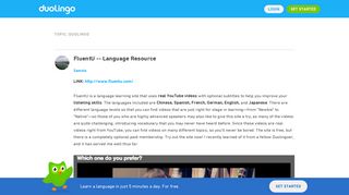 
                            10. FluentU -- Language Resource - Duolingo Forum