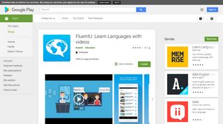 
                            8. FluentU: Learn Languages with videos – Apps bei Google Play