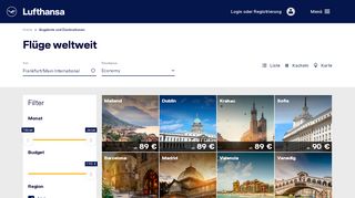 
                            5. Flug online buchen – Preiswerte Flugangebote mit Lufthansa ®