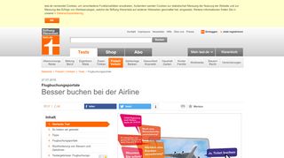 
                            10. Flugbuchungsportale - Besser buchen bei der Airline - Stiftung ...