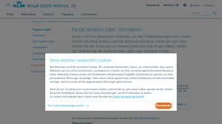 
                            5. Flüge ändern oder stornieren - KLM.com