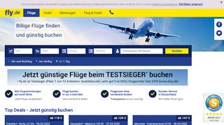 
                            4. Flüge vergleichen & Flugtickets buchen | fly.de