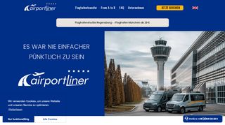 
                            1. Flughafentransfer Regensburg - München ab 29 €| airportliner