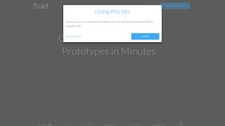 
                            13. FluidUI.com - Create Web and Mobile Prototypes in Minutes