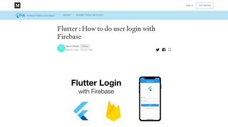 
                            5. Flutter : How to do user login with Firebase – FlutterPub – ...
