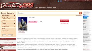 
                            12. Flux Zone - R.Kain | DriveThruRPG.com