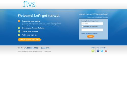 
                            3. FLVS Sign Up