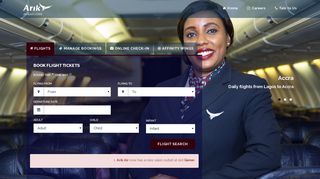 
                            11. Fly Arik Air - West-Africa's leading airline offering domestic, regional ...