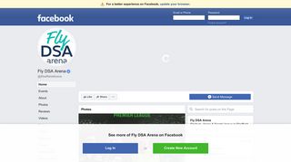 
                            5. Fly DSA Arena - Home | Facebook