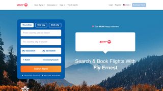 
                            9. Fly Ernest | Book Our Flights Online & Save | Low-Fares, Offers & More