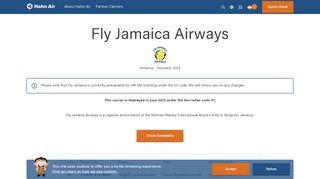 
                            13. Fly Jamaica Airways | Hahn Air Lines