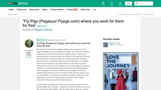 
                            13. Fly Pigs (Pegasus/ Flypgs.com) where you work for them for free ...