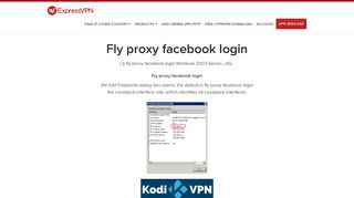 
                            6. Fly proxy facebook login - PocketPill