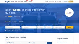 
                            7. flyadeal | Book your flights on flyadeal Airline