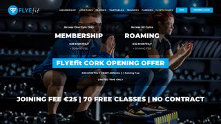 
                            3. FLYEfit: Low Cost Gyms | 24 Hour Gym Dublin | Cork Gym