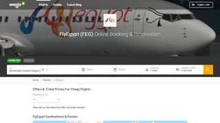 
                            10. FlyEgypt Flights & Booking | Wego.com