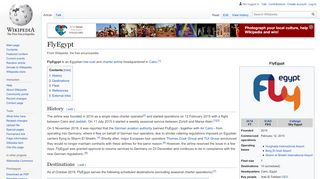 
                            9. FlyEgypt - Wikipedia