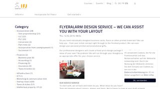 
                            11. flyeralarm design service – we can assist you ... - IFJ Startup Support