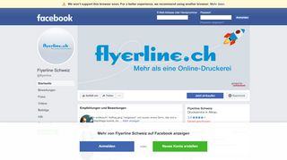 
                            4. Flyerline Schweiz - Startseite | Facebook